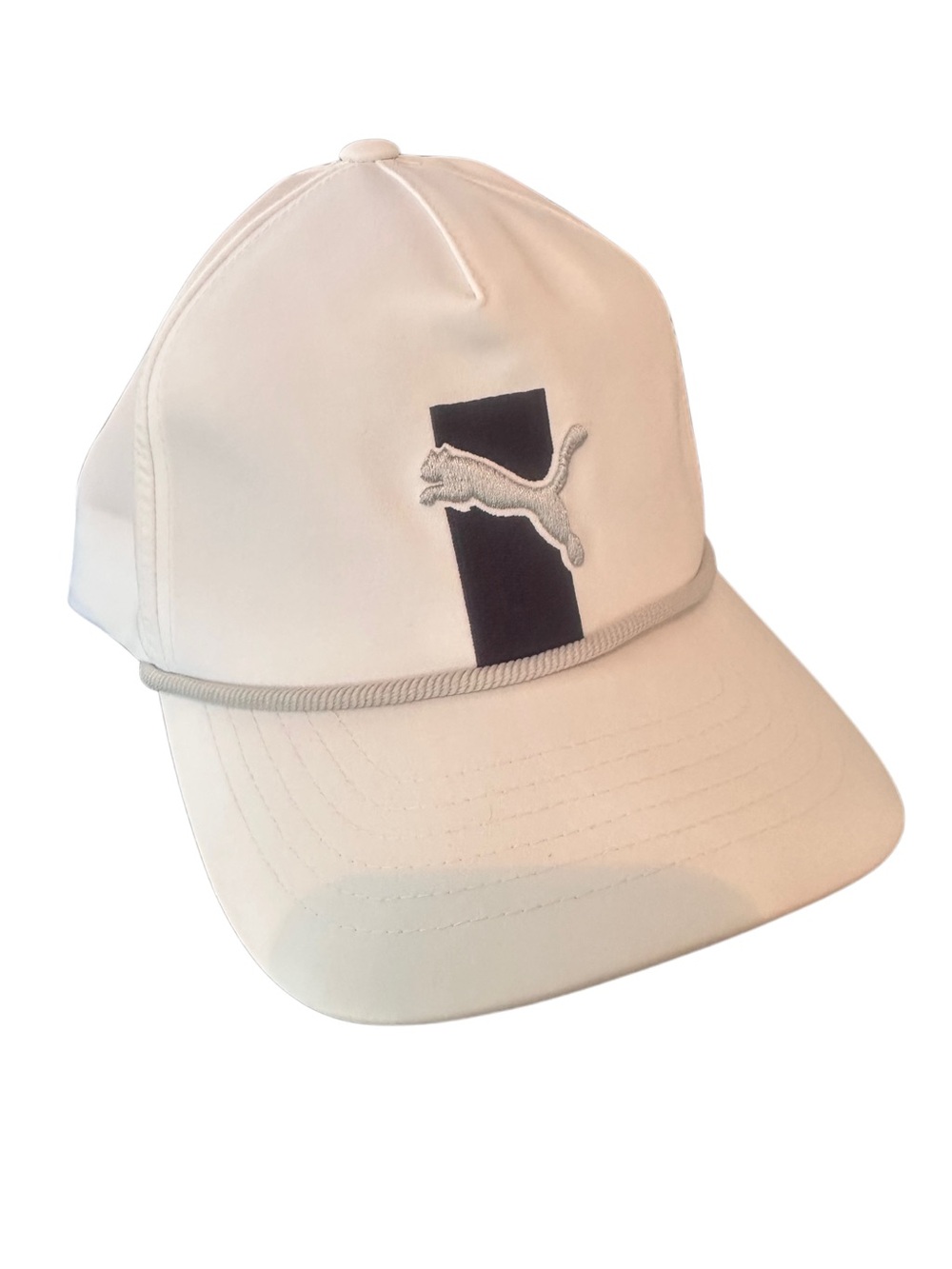 Puma Block Rope Cap with Black Logo